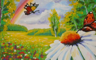 Открытое занятие на тему : «Красота родной природы» Открытое занятие на тему : «Красота родной природы».